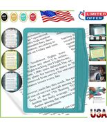 Comfortable 5X LED Page Magnifier: Anti-Glare, Lightweight &amp; Ideal for S... - $812.19 MXN