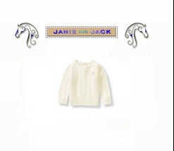 Janie and Jack baby girl "Derby Darling""English Rider" Sweater 12-18m - £27.17 GBP