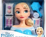 1 Disney Frozen 14 Piece Elsa Styling Head Ages 3 and Up So Many Ways to... - $47.99