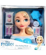 1 Disney Frozen 14 Piece Elsa Styling Head Ages 3 and Up So Many Ways to... - £37.76 GBP