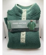 2 PACK Como Vintage Unisex Plush Sherpa Pullovers, BLUE &amp; GREEN, SIZE S/M - $659.99 MXN