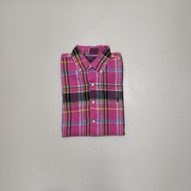 Polo Ralph Lauren Flannel Check Long Sleeve Button Down Cotton Shirt FTP... - $75.74