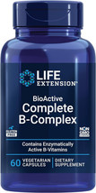Life Extension Bioactive Complete B-Complex 60 vegetarian capsules - $7.91