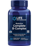 Life Extension Bioactive Complete B-Complex 60 vegetarian capsules - $147.59 MXN