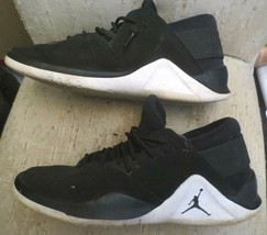 Nike Air Jordan Flight Black Mesh Men&#39;s Size 12.5 AA2501-010 - £14.63 GBP