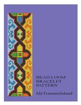 Bead Loom Vintage Motif 19 Multi-Color Bracelet Pattern PDF Format BP_126 - £3.98 GBP
