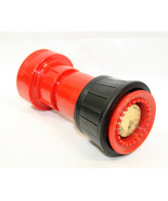 Fire Hose Nozzle Brass 2&quot; NPSH/NPT Thermoplastic Adjustable Spray Size J... - $30.67 CAD