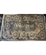 Goldcoast Sunflower Rubber Welcome Mats (Set Of 2) 26&quot; x 16&quot; - $473.02 MXN