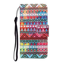 Anymob Samsung Multicolored Tribal Pattern Phone Case Magnetic Flip Leather Case - £23.10 GBP