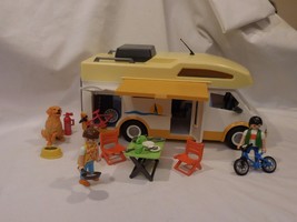 Playmobil Camper Playset 5928  RV Outdoor play with accessories - $36.68