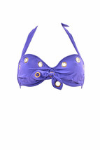 Agent Provocateur Womens Bikini Top Elastic Purple Size Uk 34E - £78.37 GBP