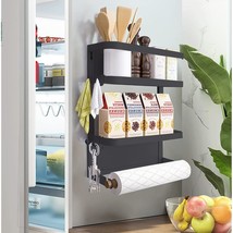 Magnetic Spice Rack,Magnetic Paper Towel Holder Super Magnetic Shelf Spi... - £26.21 GBP