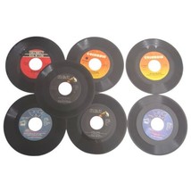 VTG Lot 7 Waylon Jennings Willie Nelson Country Vinyl 45s Records RCA Columbia - £7.58 GBP