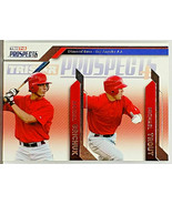 VERY RARE  1ST MIKE TROUT ROOKIE! 2009 TRISTAR "PROSPECTS PLUS" #81 w/GRICHUK - $349.95