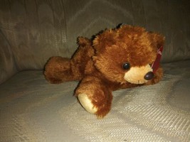 Aurora Brown Bear Beanbag Plush 8" NWT Ursus Arctos 31283 Barnsworth 2018... - $15.83