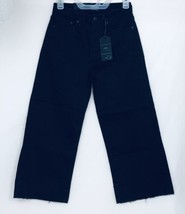 Umgee Women’s Frayed Flare Leg  Black Jeans Size 26/ 25x23-NWT - $23.48