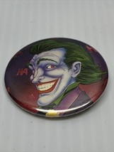 Joker Vintage DC Comics Character Pin-Back Button Batman Harley Quinn KG - £5.45 GBP