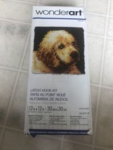 Wonder Art Puppy Love Latch Hook Kit 12&quot; x 12&quot; Brand NEW 426132 - £21.45 GBP