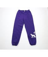 Vintage 90s Streetwear Womens Medium Glitter Dog Tree Cuffed Sweatpants ... - $47.70 CAD