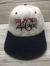 Vintage VINCE GILL Concert Snapback Hat Country Music White BlackCap - £10.96 GBP