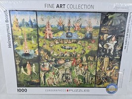 The Garden of Earthly Delights 1000 Piece Jigsaw Puzzle Eurographics New - $18.69