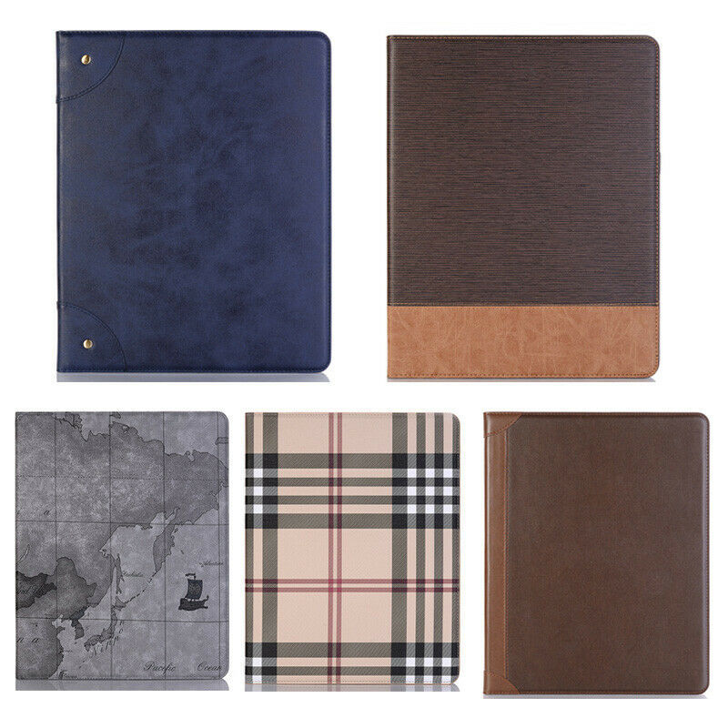 Leather wallet FLIP MAGNETIC BACK cover Case for New iPad Pro 12.9 2018 3rd Gen