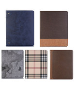 Leather wallet FLIP MAGNETIC BACK cover Case for New iPad Pro 12.9 2018 ... - £67.14 GBP