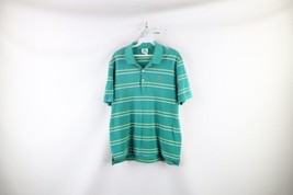 Vintage Lacoste Mens 5 US Medium Faded Striped Croc Logo Collared Polo Shirt - £27.15 GBP