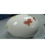 FITZ &amp; FLOYD EGG VANITY TRINKET BOX - 5 x 6 1/2 &quot; [83B] - $102.18 CAD