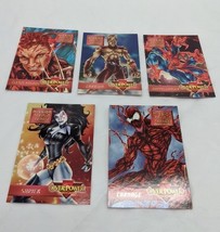 Lot Of (5) Marvel Overpower Maximum Carnage Cards 1 4-7 - €10,27 EUR