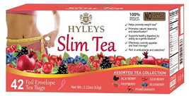 Hyleys Slim Tea Assorted Tea Collection 42 Tea Bags Promotes Weight Loss - £9.33 GBP