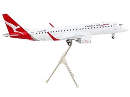 Embraer ERJ-190 Commercial Aircraft &quot;Qantas Airways - QantasLink&quot; White with Re - £86.95 GBP