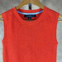 TOMMY HILFIGER 100% Cotton Sleeveless Knit Sweater Vest Top NWOT XS - £10.31 GBP