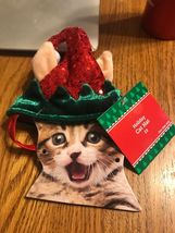 Holiday Cat Hat Elf One Size Only Ships N 24h - €11,88 EUR