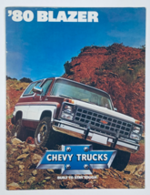 1980 Chevrolet Blazer Dealer Showroom Sales Brochure Guide Catalog - $9.45