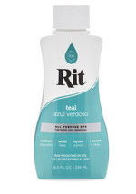 Rit Liquid Dye - Teal, 8 oz. - £4.68 GBP
