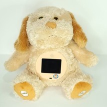Photokinz Brown Puppy Dog Huggable Digital Photo Frame Plush Toy Works - $39.59