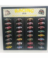 Matchbox Nascar Display Case Full Diecast Cars 1990s On Card 32 Cars 25&quot;... - $137.40 CAD