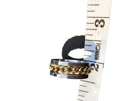 Tunsten Ring Band Size 7 Gold Top Layer - $8.99