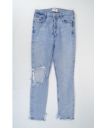 AGOLDE Jeans Womens 28 Nico Jean High Rise Button Fly Cropped Headlines ... - £22.38 GBP