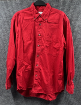 VTG RGM Shirt Mens Medium Red Chairman’s Collection Button Down Casual I... - £11.76 GBP