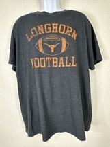 Longhorn Apparel Dark Gray Longhorn Football T Shirt Short Sleeve Mens 2XL XXL - £8.76 GBP
