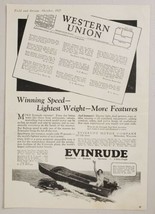 1927 Print Ad Evinrude Speeditwin Outboard Motors Penn Yan Boat Milwaukee,WI - $15.28