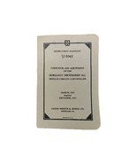 Union Switch &amp; Signal Co Instruction Pamphlet Manual U-5042 Railroad Sig... - $24.95