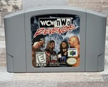 WCW / NWO Revenge - N64 (Nintendo 64, 1996) Authentic Tested - $9.89