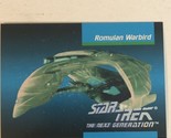 Star Trek Fifth Season Commemorative Trading Card #34 Romulan Warbird - £1.54 GBP