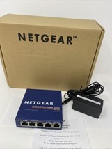 NETGEAR Prosafe 5 Port Gigabit Switch Model GS105 Refurbished - £18.97 GBP