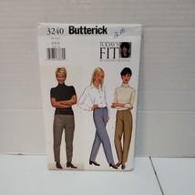 Butterick 3240 Sandra Betzina Easy Tapered Leg Contour Waist Pants Pattern DEF - £1.52 GBP