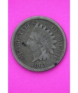 1863 Copper Nickel Indian Head Cent Penny Exact Early Type Coin Pictured... - $19.72 CAD