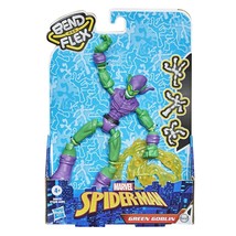 Hasbro Marvel Spider-Man Bend and Flex Green Goblin Action Figure, 6-Inch Flexib - £16.95 GBP